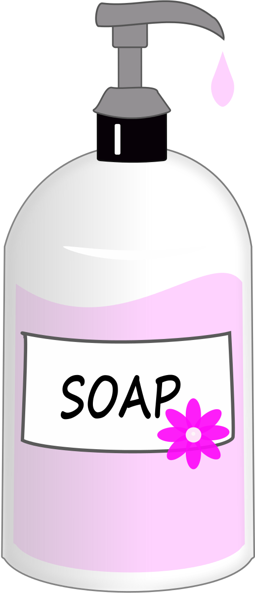 Pink Liquid Soap Clipart by laurianne : Household Cliparts #11945 ...
