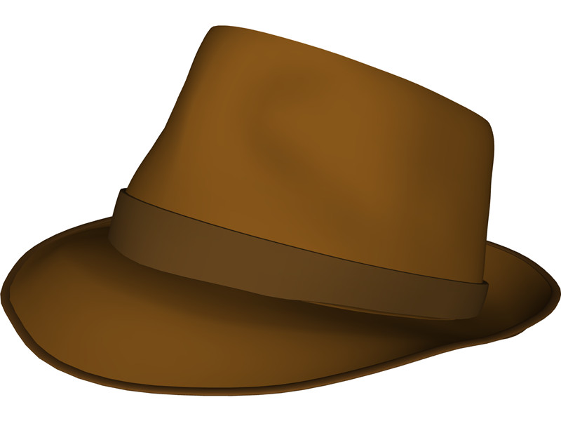 Fedora Hat 3D Model Download | 3D CAD Browser