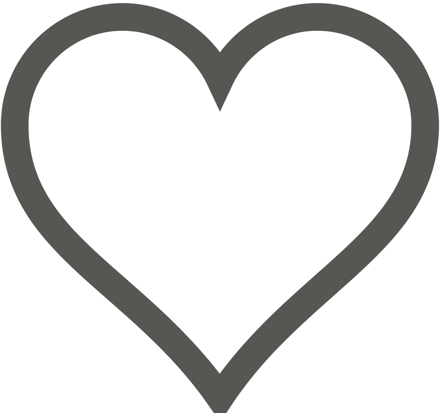 Heart Icon (Deselected) large 900pixel clipart, Heart Icon ...