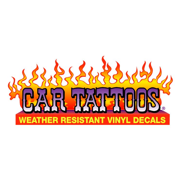 Car tattoos Free Vector / 4Vector