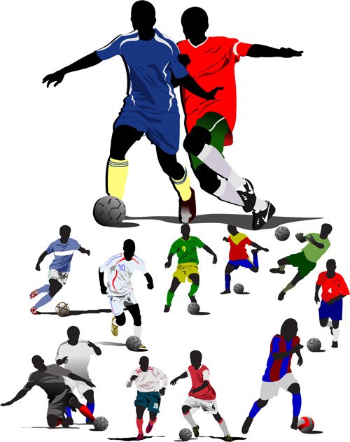 13 Soccer Players in Vector - Web Design Blog - ClipArt Best ...