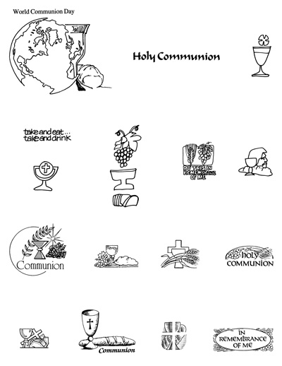 Free Communion Clip Art