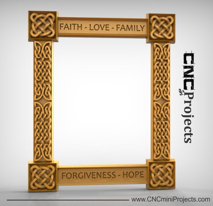 Celtic Frame No.1 — Design and Make CNC Projects