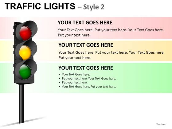 Forbidden Traffic Light PowerPoint Slides And Ppt Diagram ...