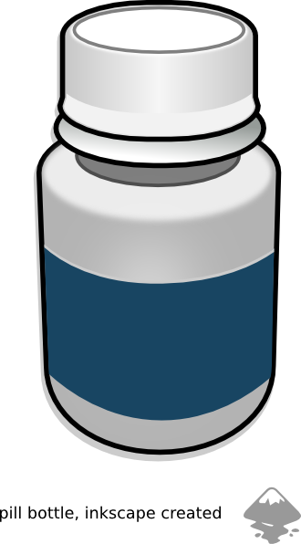 Cartoon Medicine Bottle - Cliparts.co