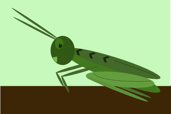 Cartoon Grasshopper Clipart - Free Clip Art Images