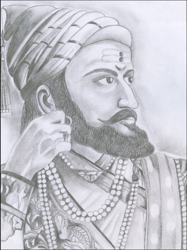 Shivaji Maharaj Sketch - Cliparts.co