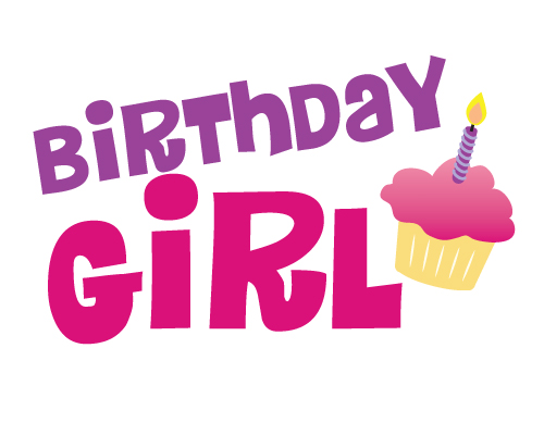 Girls Birthday Girl Cupcake T-shirt - Birthday T-shirt with Cupcake