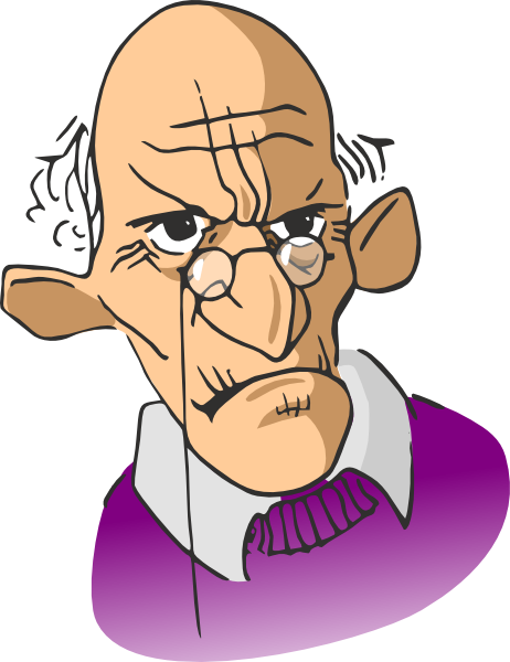Old Man Cartoon Clip Art at Clker.com - vector clip art online ...