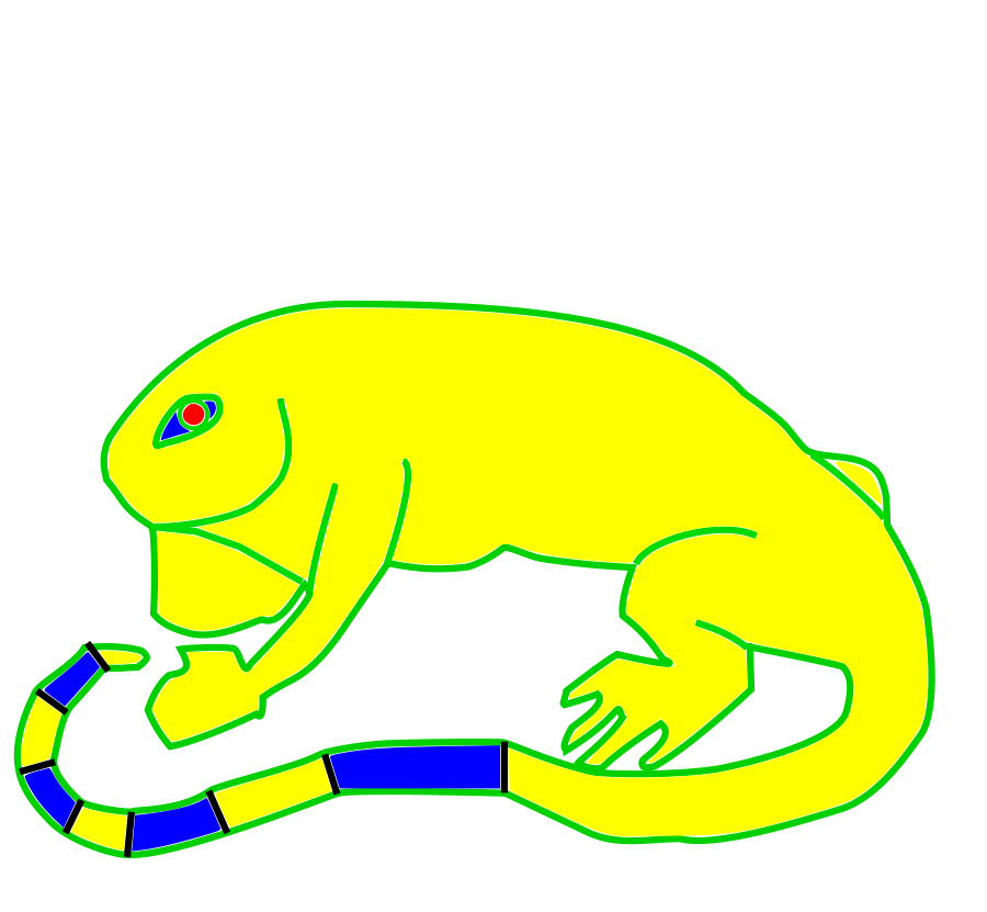 iguana animal SVG Vector file, vector clip art svg file