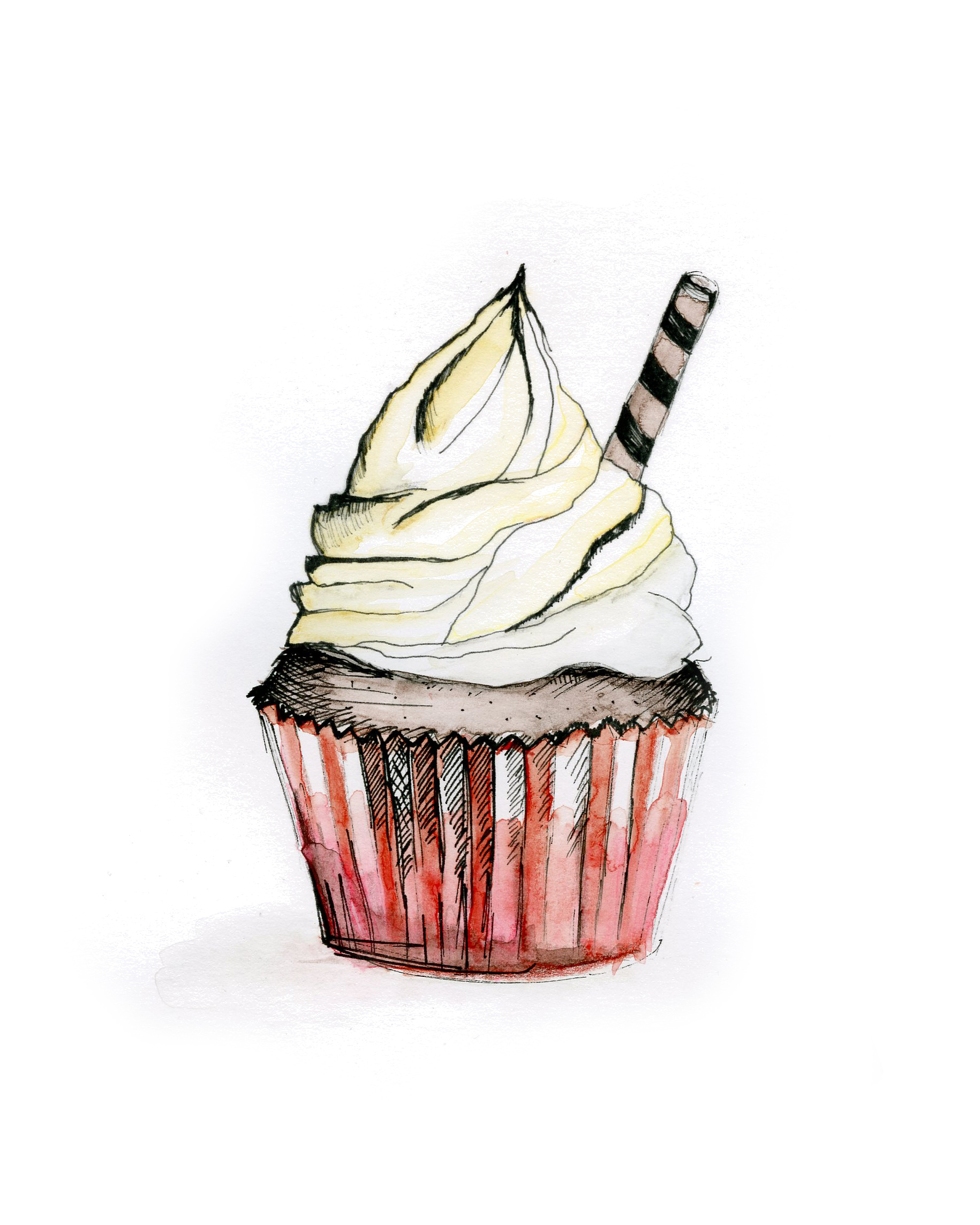 Cupcake Illustrations - Ashleigh Yates