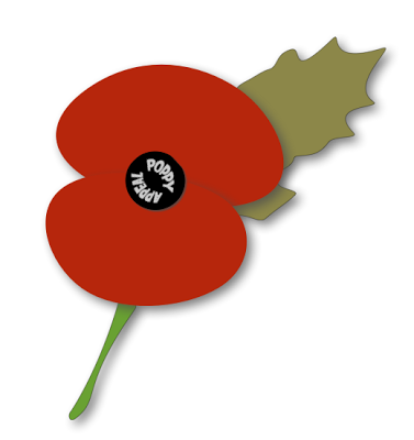 I Work in Pages: A Remembrance Poppy