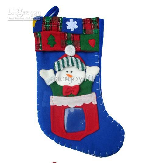 Popular Cartoon Christmas Stocking Lovely X'mas Socks Children ...