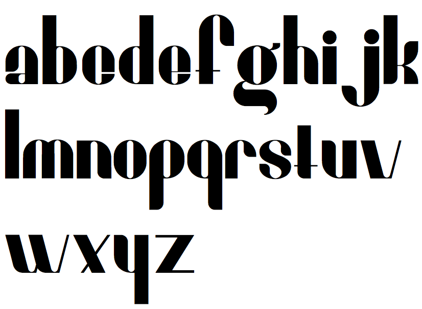 Rune simulation fonts