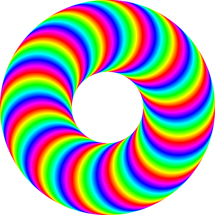 rainbow donut by 10binary on deviantART