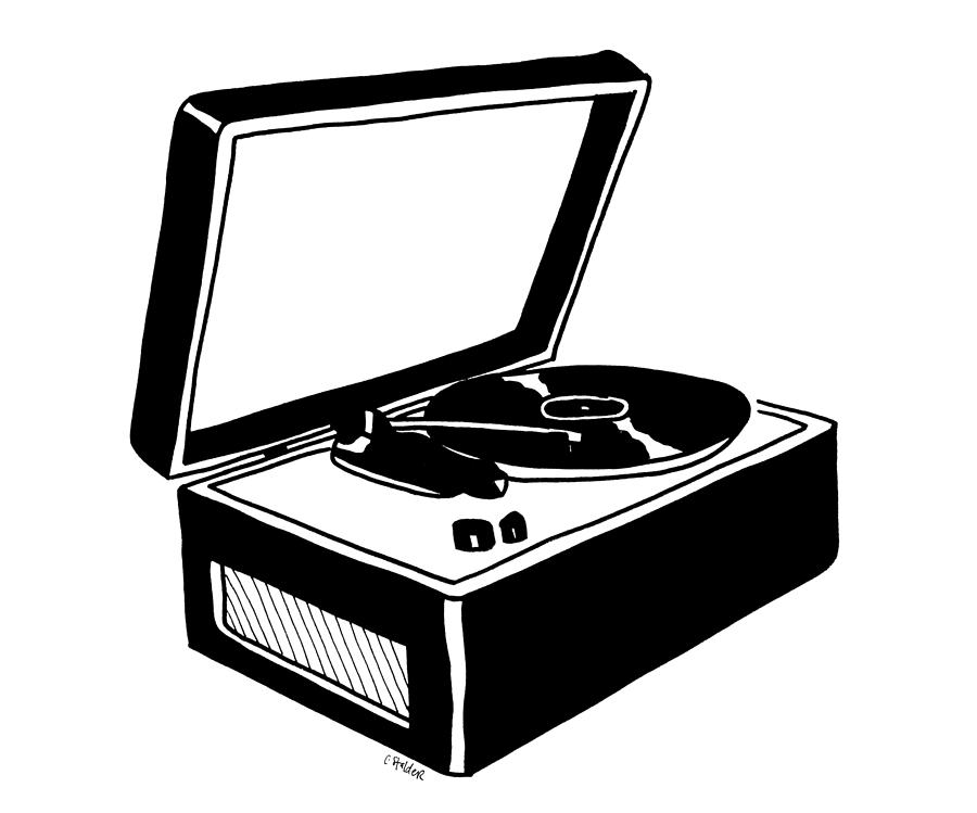 Record Player Drawing Images & Pictures - Becuo