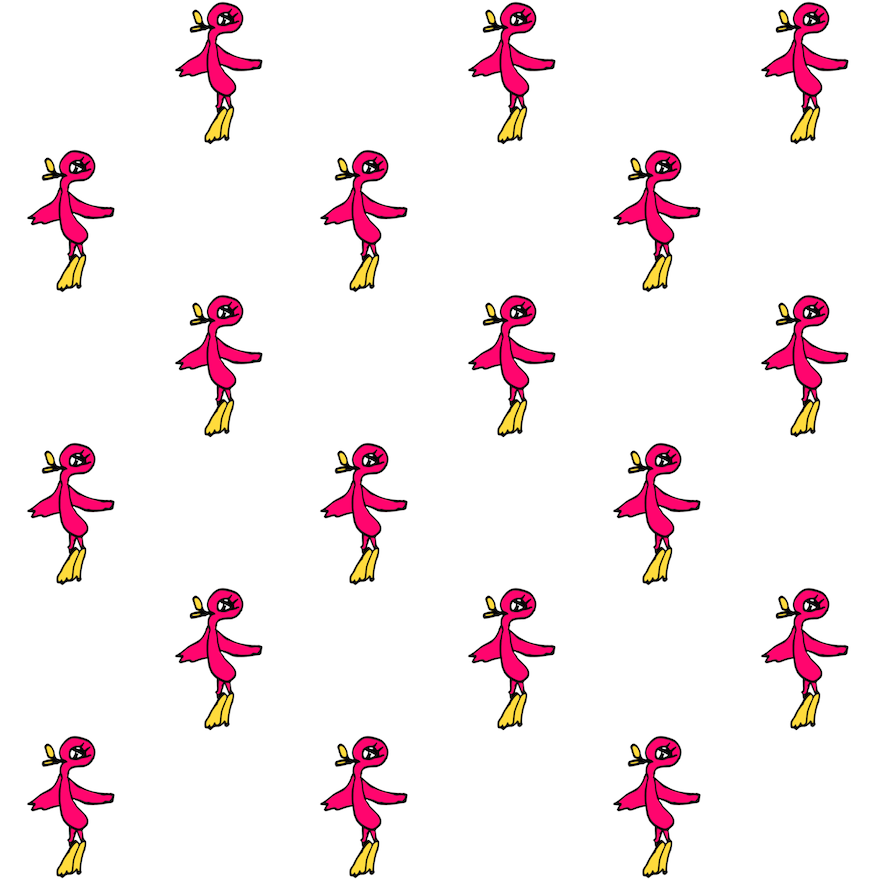 free digital duck scrapbooking paper and embellishment - Ente ...