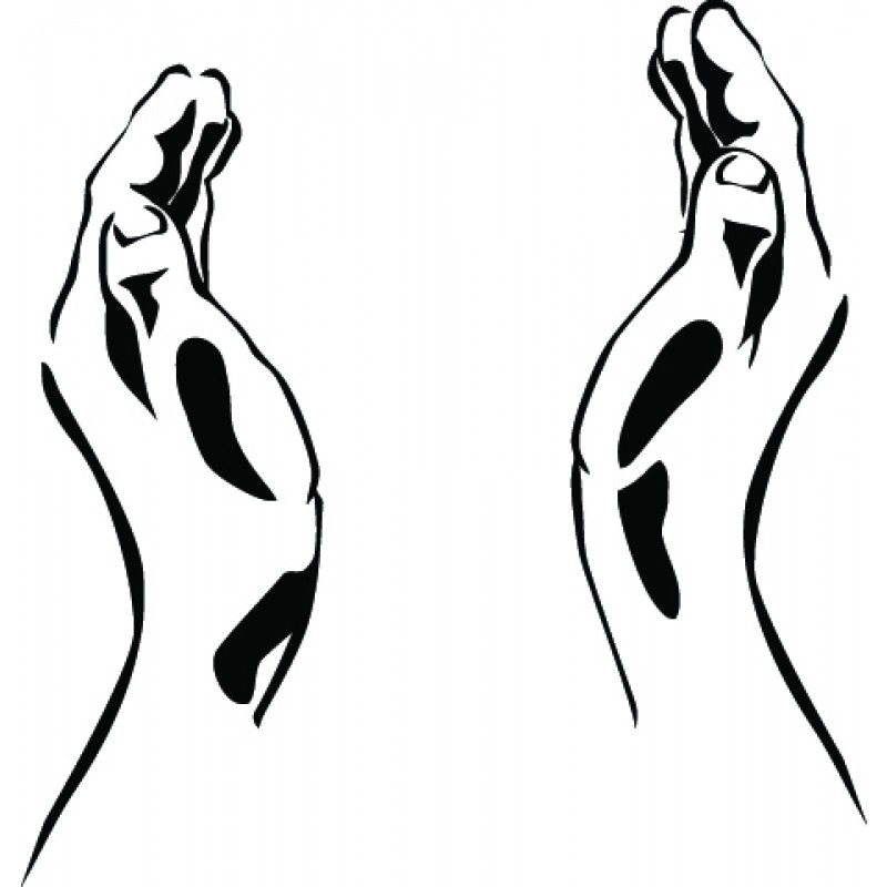 clipart jesus outstretched hands - photo #13