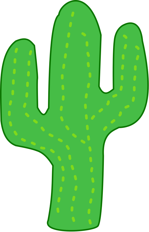Funny Cactus Clipart, vector clip art online, royalty free design ...