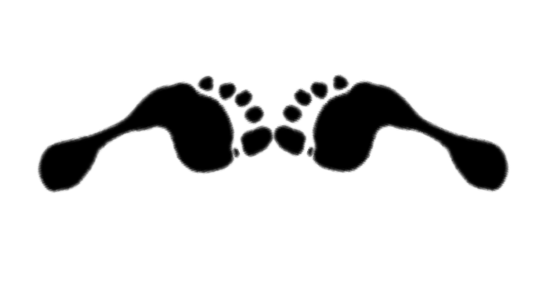 dailymoustache: 237. Footprints