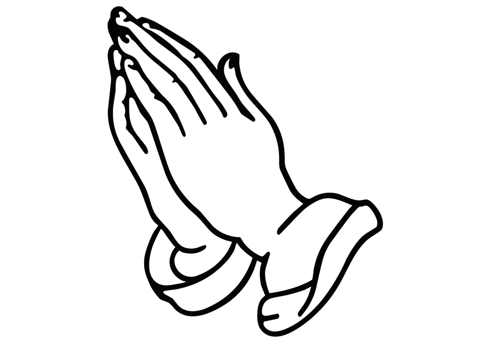 Cartoon Praying Hands - Cliparts.co