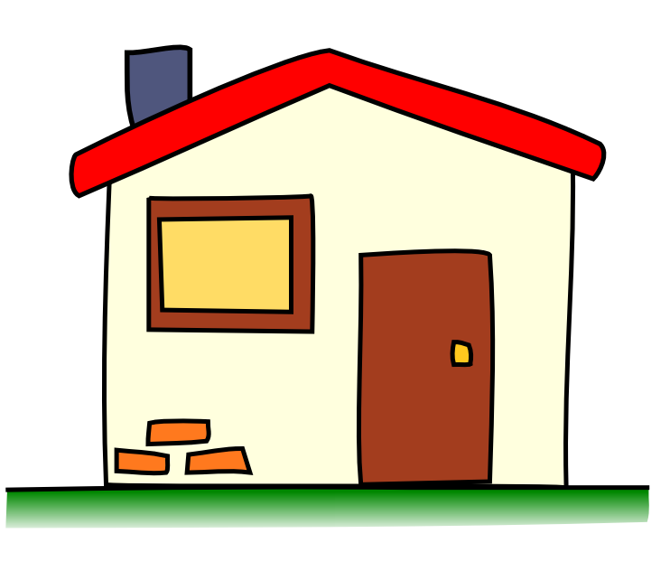 clipart brick house - photo #36