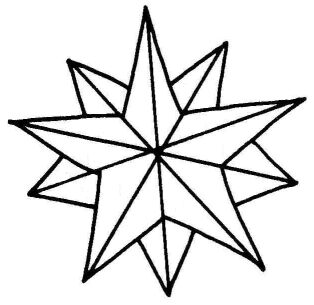 Christmas Star Clip Art Outline | Clipart Panda - Free Clipart Images