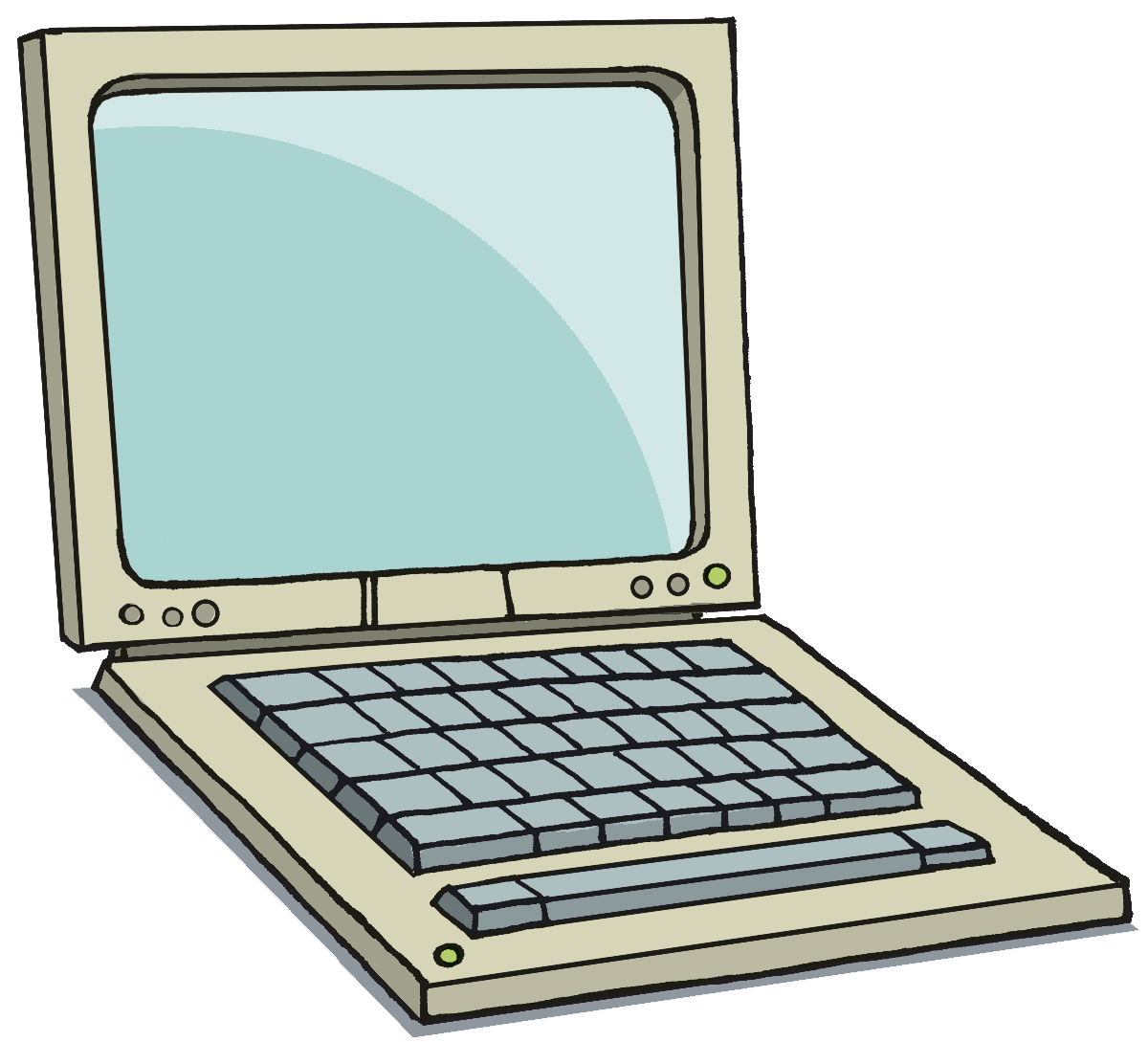 clipart of laptop - photo #14