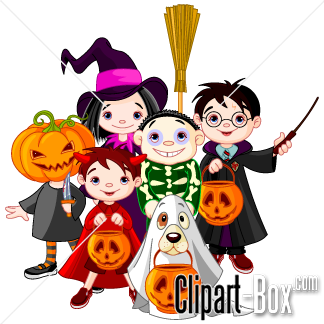 CLIPART HALLOWEEN CHARACTERS | Royalty free vector design