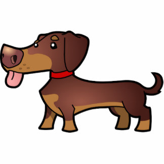 Wiener Dog Cartoon - Cliparts.co