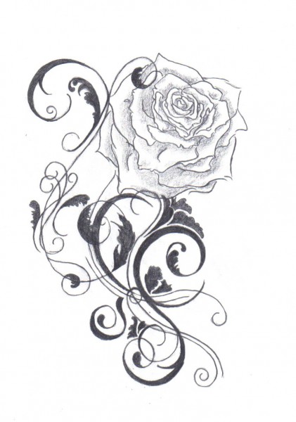Rose-Vine-Tattoos-For-Nature- ...