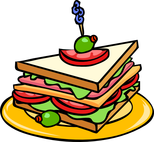 Sandwich clip art - vector clip art online, royalty free & public ...