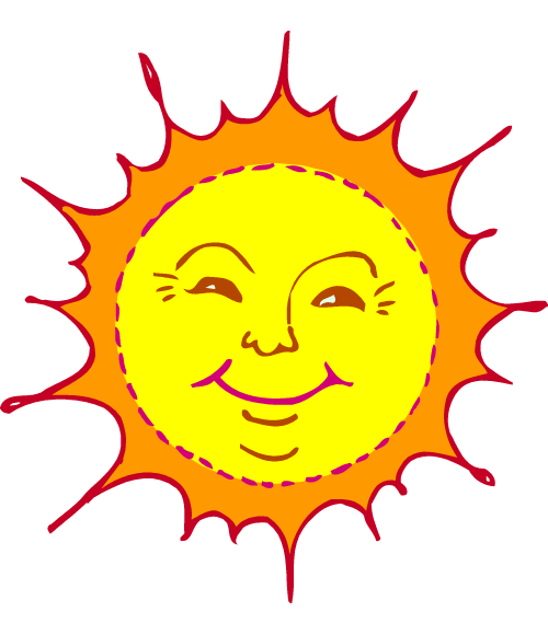 Happy Sun Clip Art Images & Pictures - Becuo