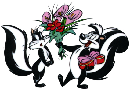 I-Love-Cartoons.com - Free Looney Tunes Pepe Le Pew Cartoon Clipart