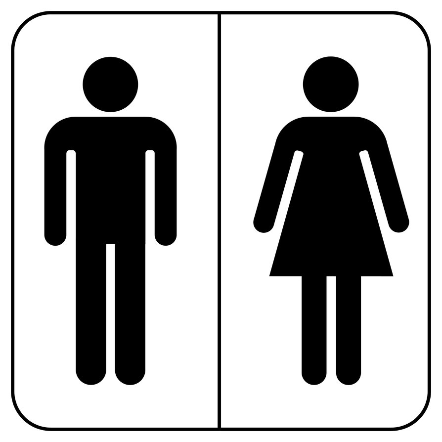 Gender Bathroom Signs Images & Pictures - Becuo