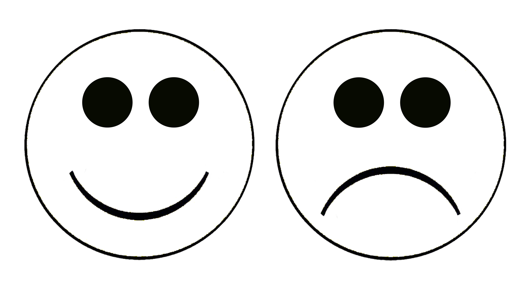 Smiley Face Sad Face - Cliparts.co