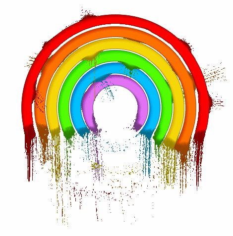 The Rusty Rainbow Killed the Rabbit - Photoshop tutorial | PSDDude