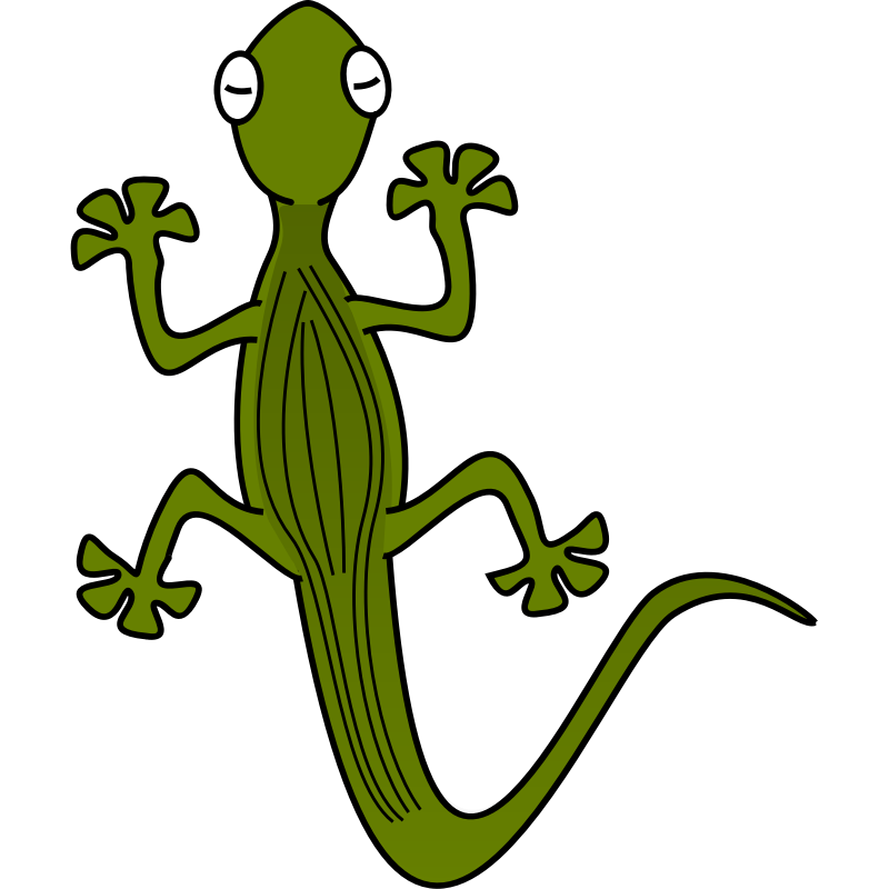 Clipart - gecko