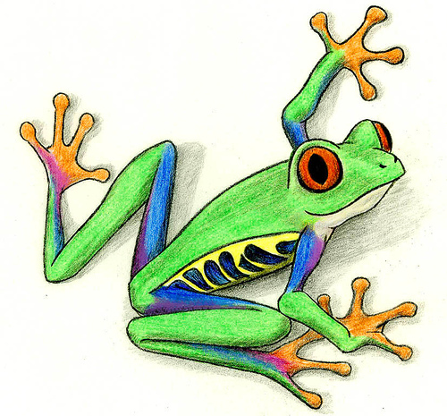 Tattoo Frog | toastyfrog.net