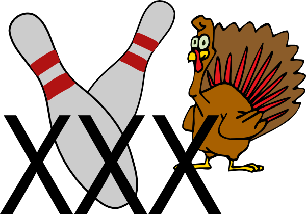 Bowling Turkey clip art - vector clip art online, royalty free ...