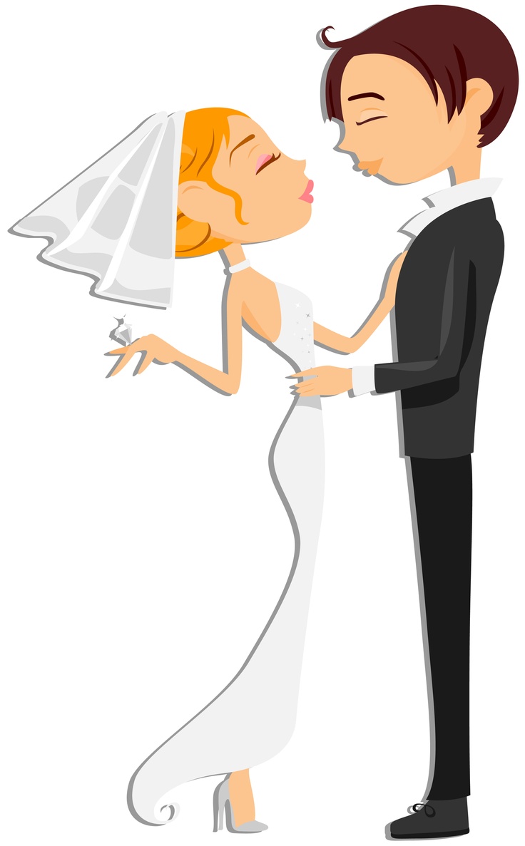 cartoon #couple #love #wedding #bride | Drawing | Pinterest