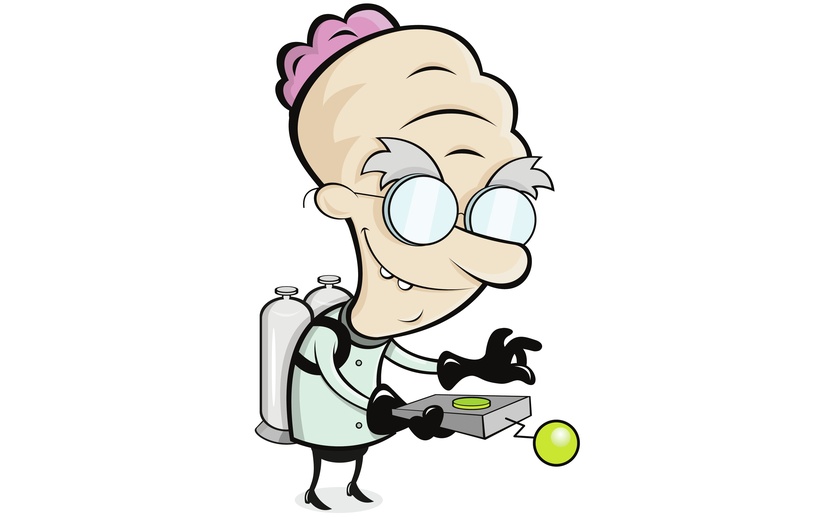 free clipart scientist cartoon - photo #45