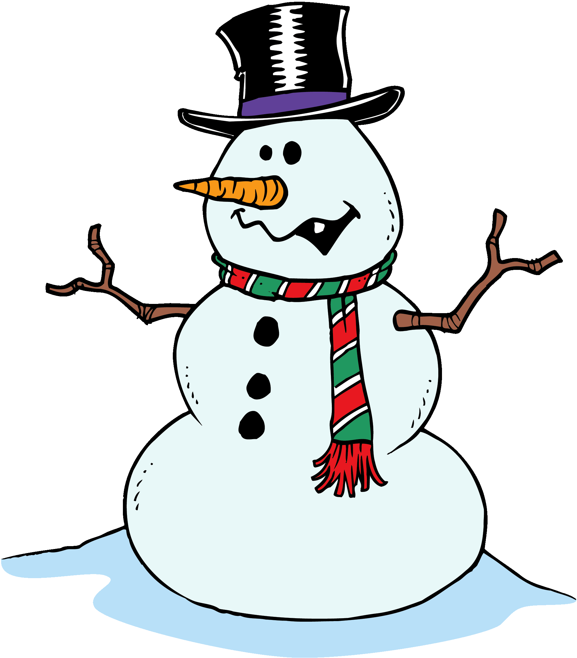 Images For > Melting Snowman Gif