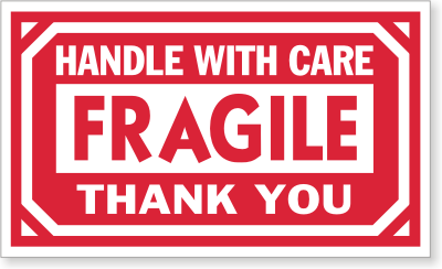 Free Fragile Shipping Labels Freight to…