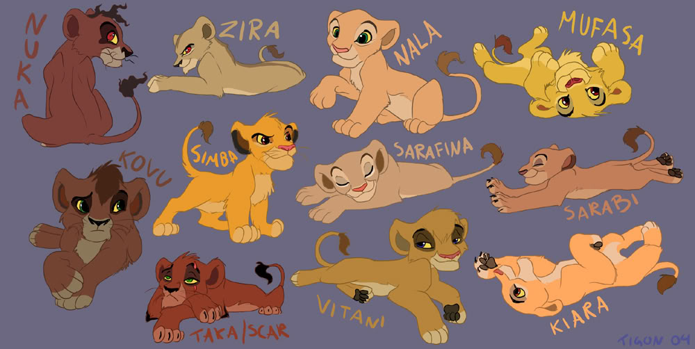 Lion king cubs - The Lion King Fan Art (29367112) - Fanpop