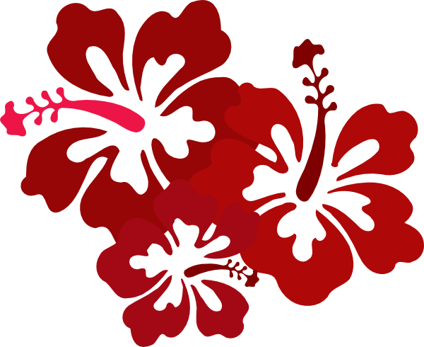 free vector clip art hibiscus - photo #12