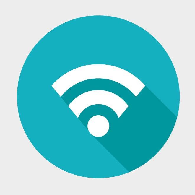 Wifi Symbol Vector Wireless Network Flat Design Stock Icon - Free ...