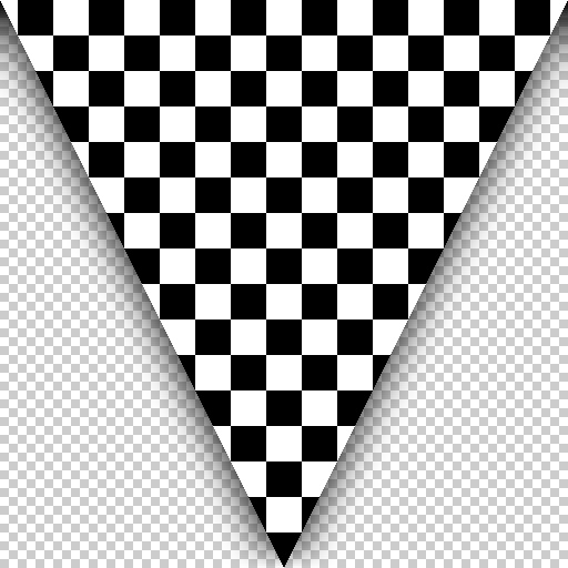 Checkered Racing Flag (triangular) (Texture)