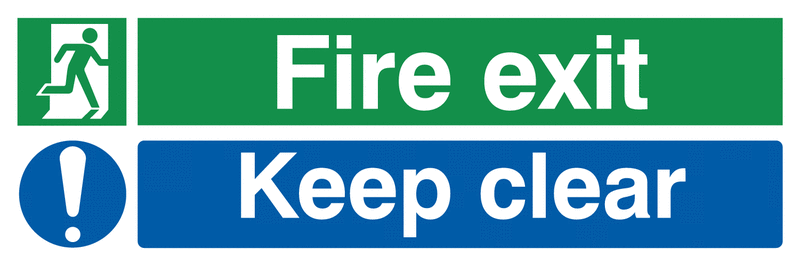 Fire Exit Signs to Print images
