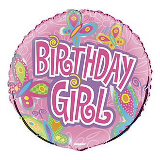 Birthday Girl Balloon | The Cupcake Delivers